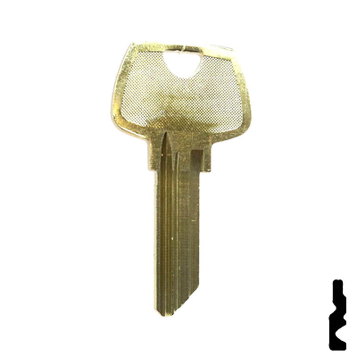 Uncut Key Blank | Sargent | 1007RL Residential-Commercial Key Ilco