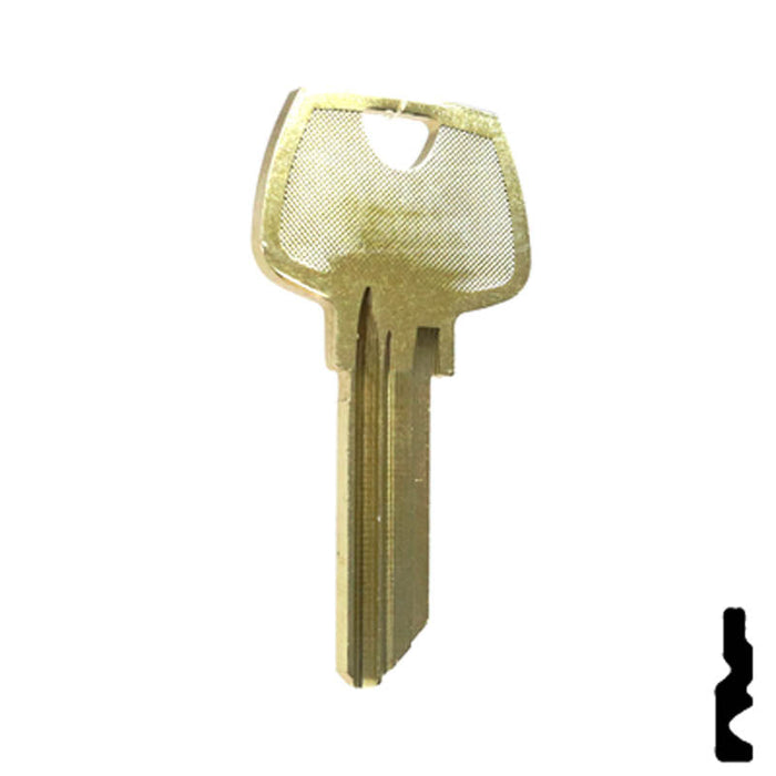 Uncut Key Blank | Sargent | 1007RL Residential-Commercial Key Ilco