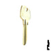 Uncut Key Blank | Sargent | 1007RL Residential-Commercial Key Ilco