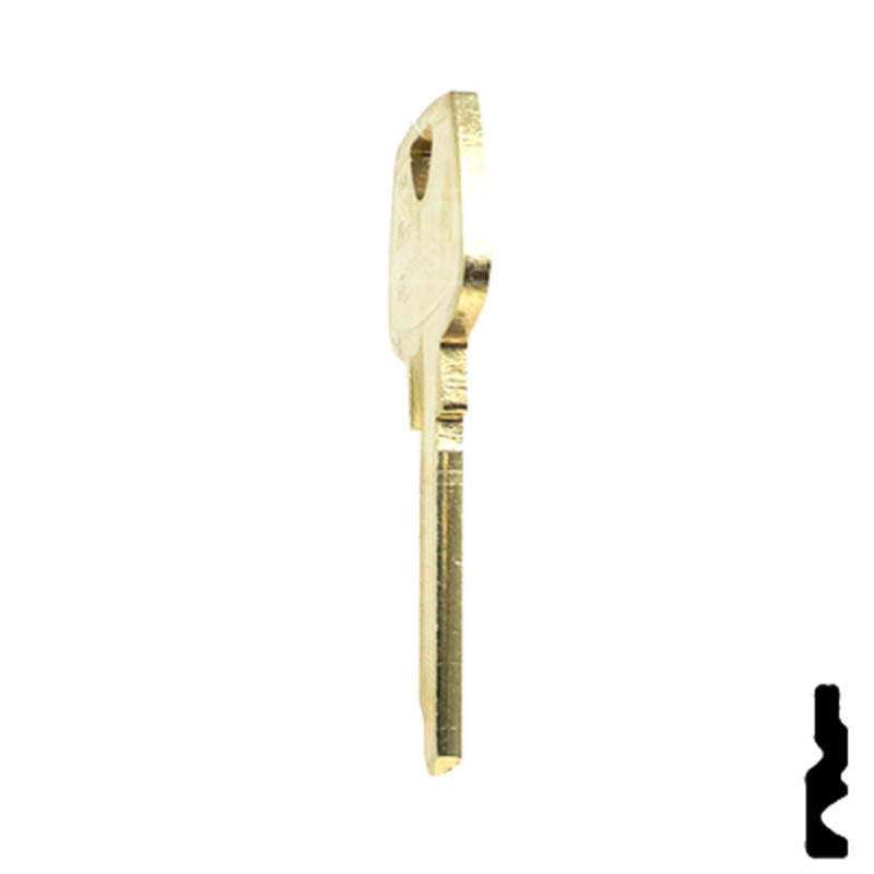 Uncut Key Blank | Sargent | 1007RL Residential-Commercial Key Ilco