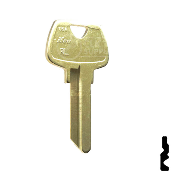 Uncut Key Blank | Sargent | 1007RL Residential-Commercial Key Ilco