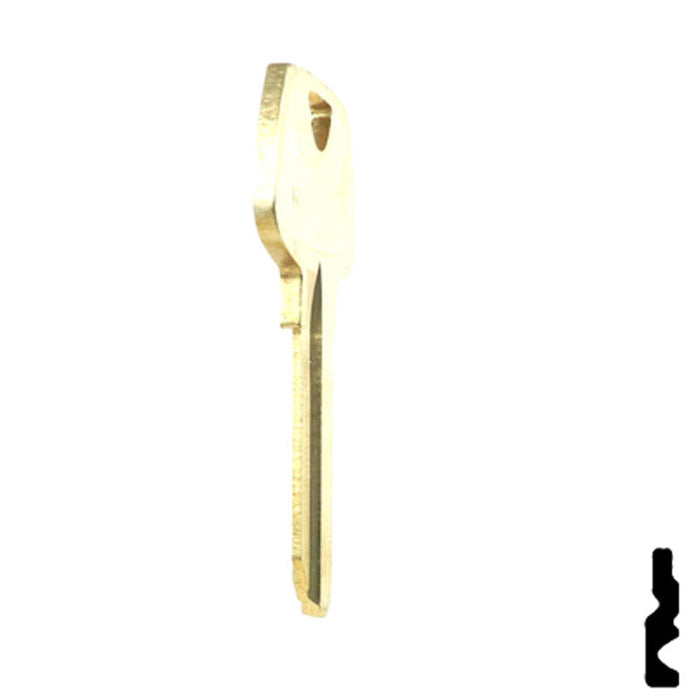 Uncut Key Blank | Sargent | 1007RL Residential-Commercial Key Ilco