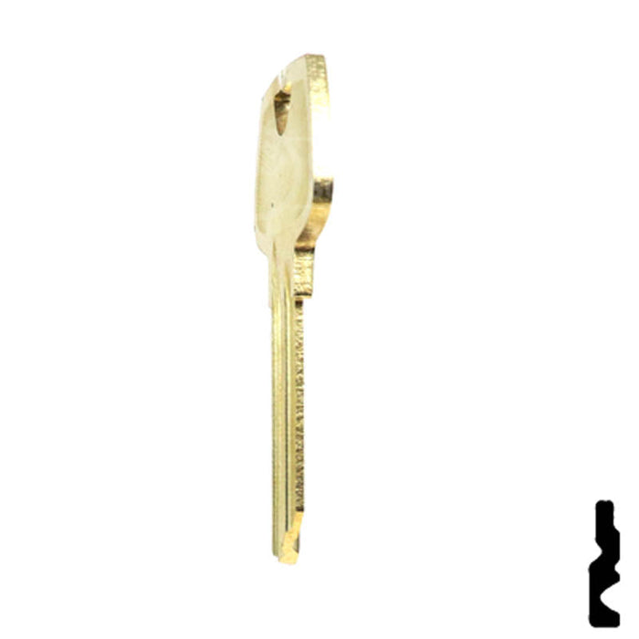 Uncut Key Blank | Sargent | 1007RL Residential-Commercial Key Ilco