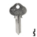 Uncut Key Blank | Sargent | 1009-S1 Residential-Commercial Key Ilco