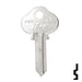 Uncut Key Blank | Sargent | 1009-S1 Residential-Commercial Key Ilco