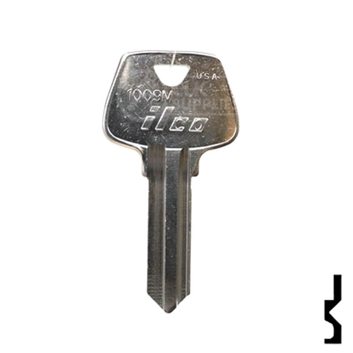 Uncut Key Blank | Sargent | 1009M Residential-Commercial Key Ilco