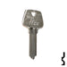 Uncut Key Blank | Sargent | 1009M Residential-Commercial Key Ilco