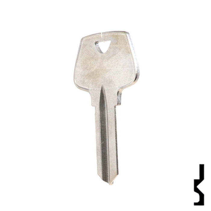 Uncut Key Blank | Sargent | 1009M Residential-Commercial Key Ilco