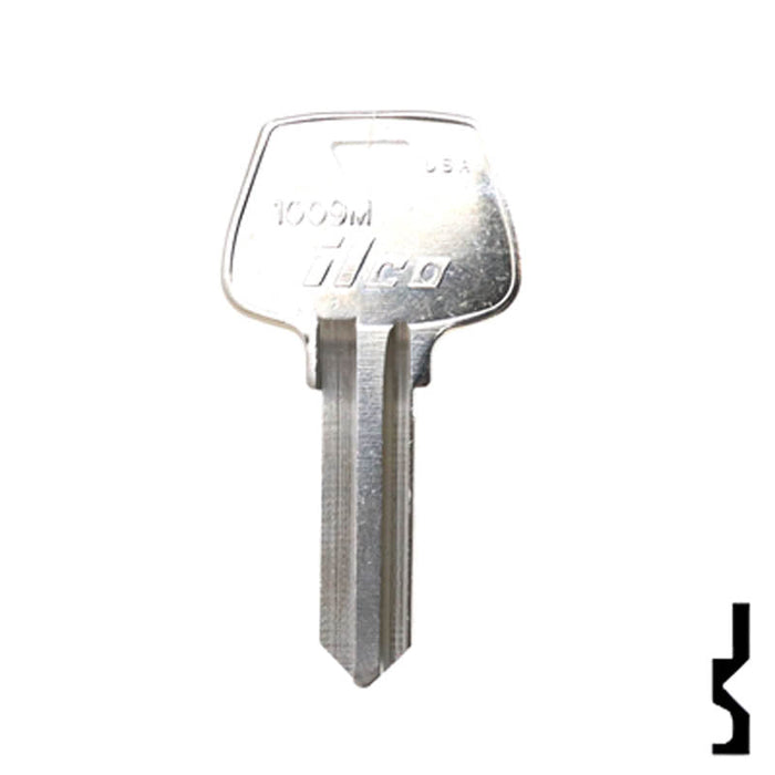 Uncut Key Blank | Sargent | 1009M Residential-Commercial Key Ilco