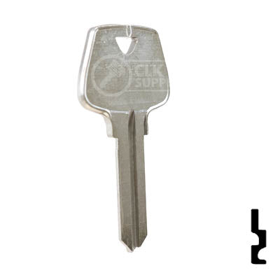 Uncut  Key Blank | Sargent | 1010, S3 Residential-Commercial Key Ilco