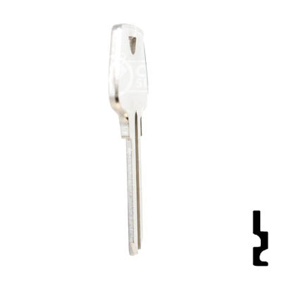 Uncut  Key Blank | Sargent | 1010, S3 Residential-Commercial Key Ilco