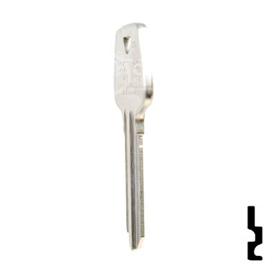 Uncut  Key Blank | Sargent | 1010, S3 Residential-Commercial Key Ilco