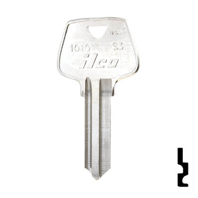 Uncut  Key Blank | Sargent | 1010, S3 Residential-Commercial Key Ilco