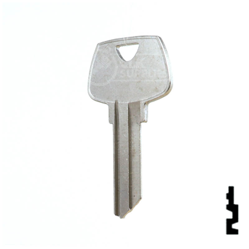 Uncut Key Blank | Sargent | 1010N, S68 Residential-Commercial Key Ilco