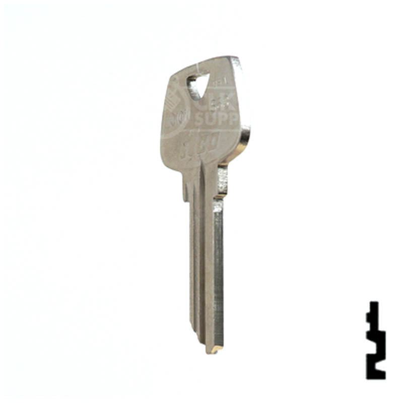 Uncut Key Blank | Sargent | 1010N, S68 Residential-Commercial Key Ilco