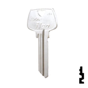 Uncut Key Blank | Sargent | L1010N Residential-Commercial Key Ilco