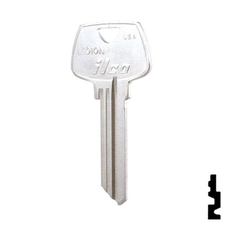 Uncut Key Blank | Sargent | L1010N Residential-Commercial Key Ilco