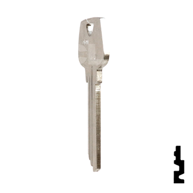 Uncut Key Blank | Sargent | L1010N Residential-Commercial Key Ilco