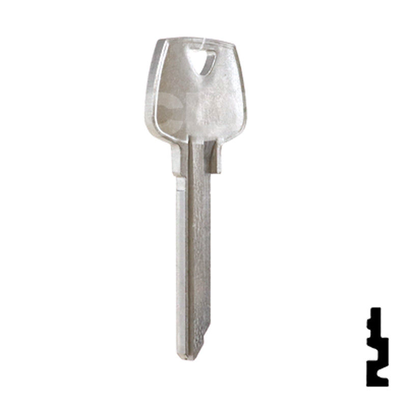 Uncut Key Blank | Sargent | L1010N Residential-Commercial Key Ilco