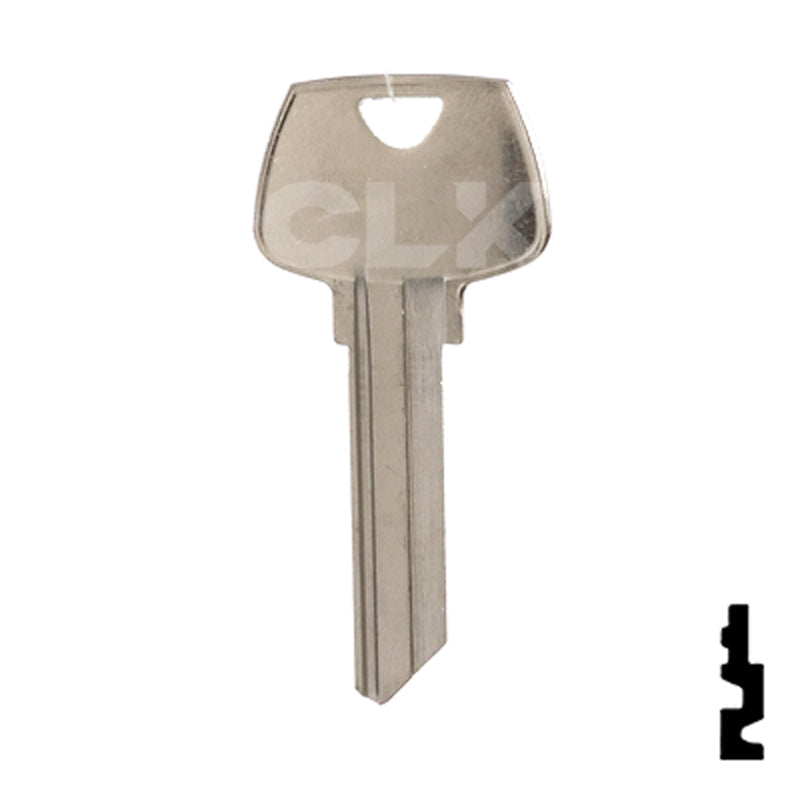 Uncut Key Blank | Sargent | L1010N Residential-Commercial Key Ilco