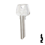 Uncut Key Blank | Sargent | L1010N Residential-Commercial Key Ilco