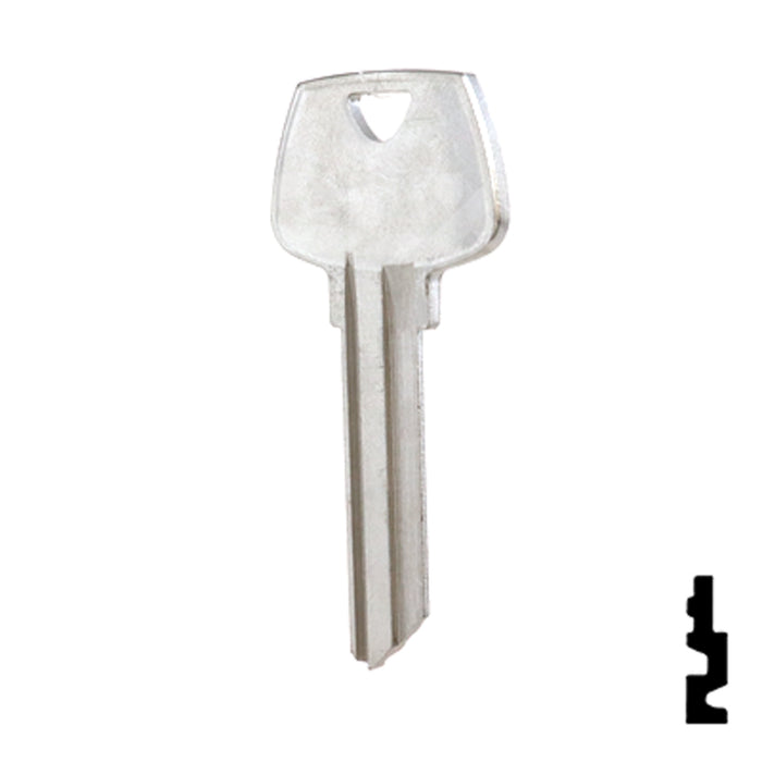 Uncut Key Blank | Sargent | L1010N Residential-Commercial Key Ilco