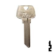 Uncut Key Blank | Sargent | L1010N Residential-Commercial Key Ilco