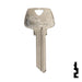 Uncut Key Blank | Sargent | L1010N Residential-Commercial Key Ilco