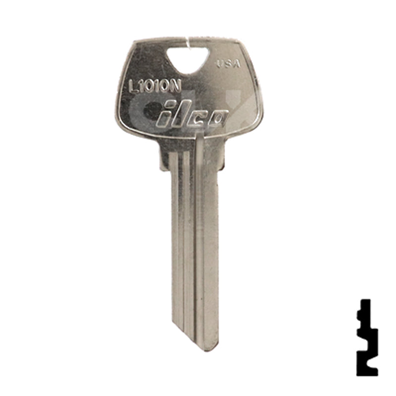Uncut Key Blank | Sargent | L1010N Residential-Commercial Key Ilco