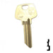 Uncut Key Blank | Sargent | N1007KMB Residential-Commercial Key JMA USA