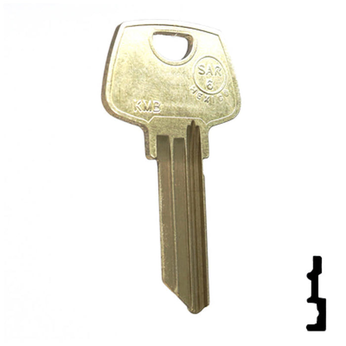 Uncut Key Blank | Sargent | N1007KMB Residential-Commercial Key JMA USA