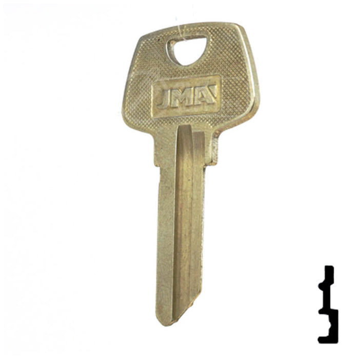 Uncut Key Blank | Sargent | N1007KMB Residential-Commercial Key JMA USA