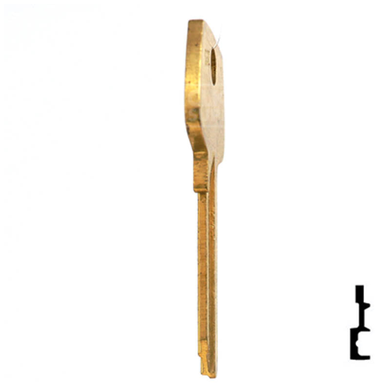 Uncut Key Blank | Sargent | N1007RMB Residential-Commercial Key JMA USA