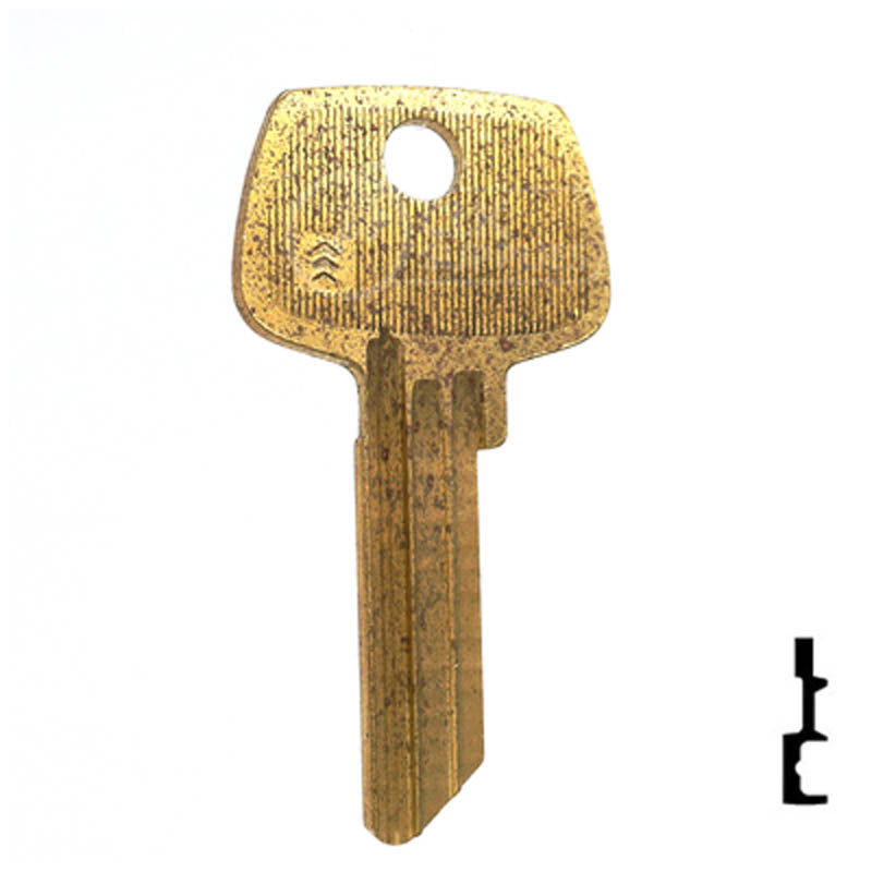 Uncut Key Blank | Sargent | N1007RMB Residential-Commercial Key JMA USA