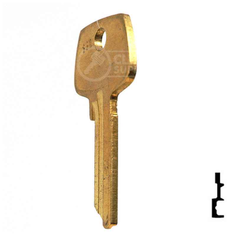 Uncut Key Blank | Sargent | N1007RMB Residential-Commercial Key JMA USA