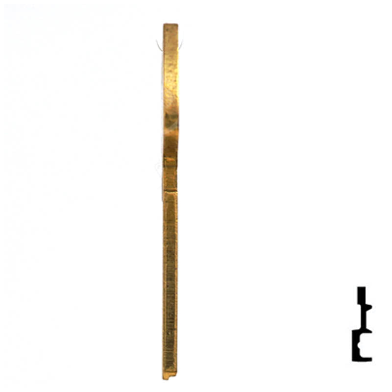 Uncut Key Blank | Sargent | N1007RMB Residential-Commercial Key JMA USA