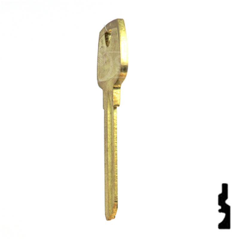 Uncut Key Blank | Sargent | O1007LG Residential-Commercial Key Ilco