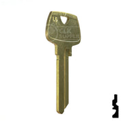 Uncut Key Blank | Sargent | O1007LG Residential-Commercial Key Ilco