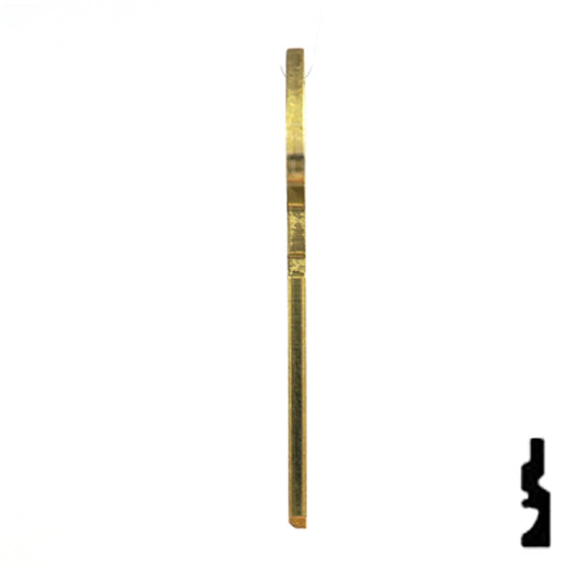 Uncut Key Blank | Sargent | O1007LG Residential-Commercial Key Ilco