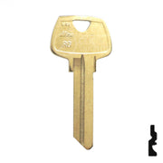 Uncut Key Blank | Sargent | O1007RG Residential-Commercial Key Ilco