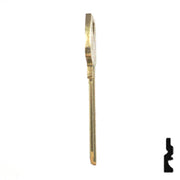 Uncut Key Blank | Sargent | O1007RG Residential-Commercial Key Ilco