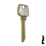 Uncut Key Blank | Sargent | O1007RG Residential-Commercial Key Ilco