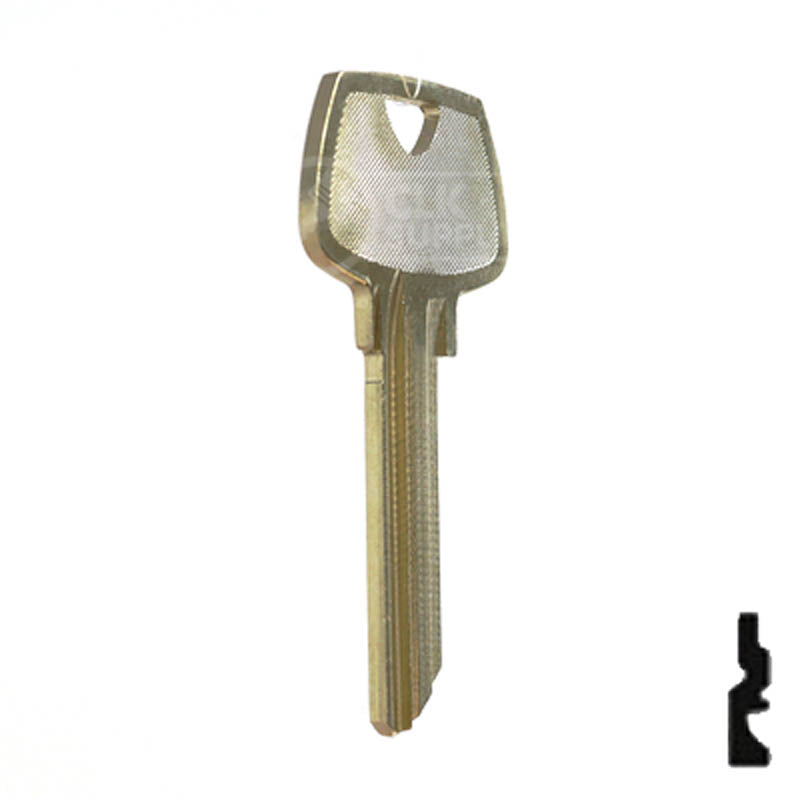 Uncut Key Blank | Sargent | O1007RG Residential-Commercial Key Ilco