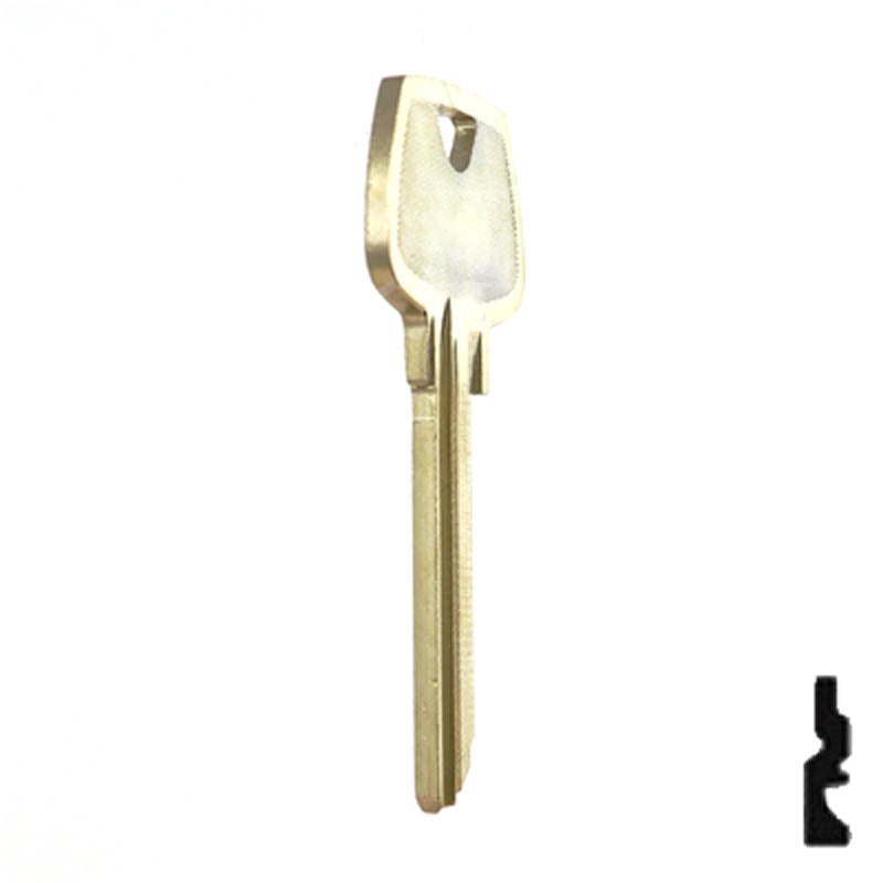 Uncut Key Blank | Sargent | O1007RG Residential-Commercial Key Ilco