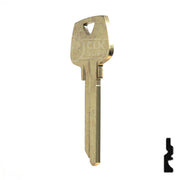 Uncut Key Blank | Sargent | O1007RG Residential-Commercial Key Ilco
