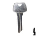 Uncut  Key Blank | Sargent | S22 Residential-Commercial Key Ilco