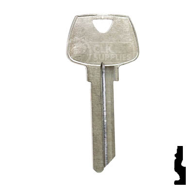 Uncut  Key Blank | Sargent | S22 Residential-Commercial Key Ilco