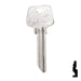 Uncut  Key Blank | Sargent | S22 Residential-Commercial Key Ilco