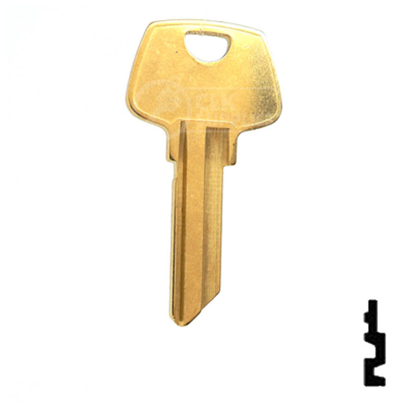 Uncut Key Blank | Sargent | S68, 1010N Residential-Commercial Key JMA USA