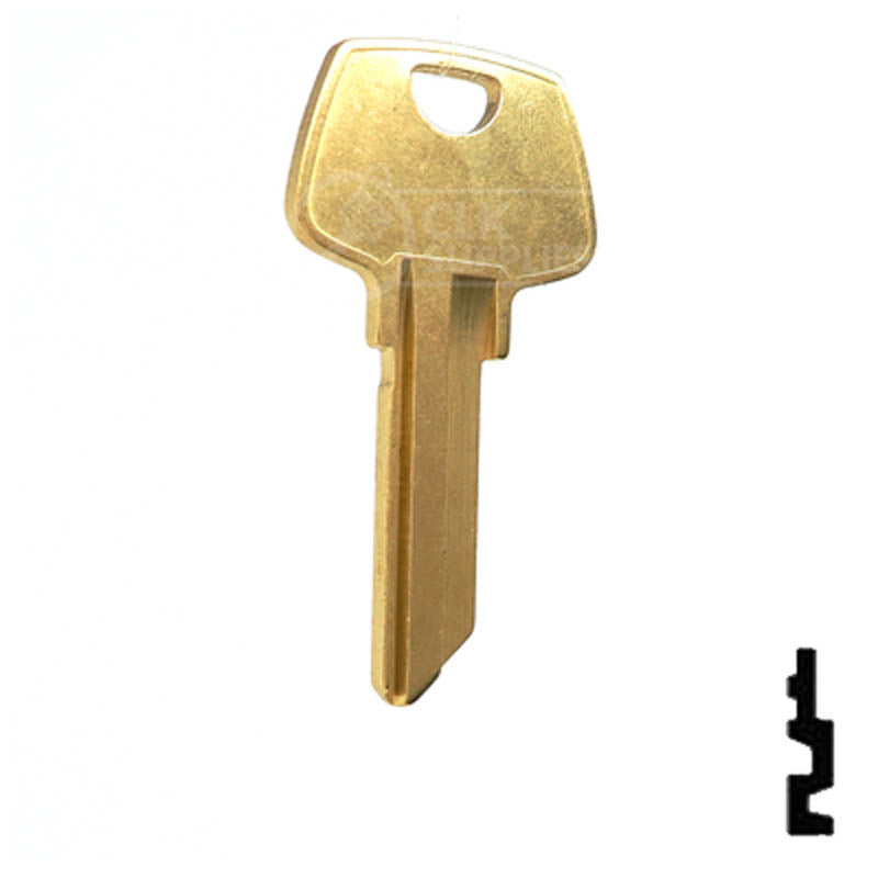 Uncut Key Blank | Sargent | S68, 1010N Residential-Commercial Key JMA USA